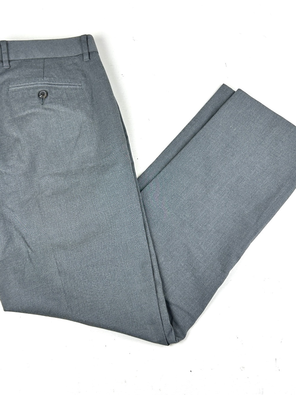 Bonobos Pants Mens 32 X 29.5 Slim Straight Cotton Gray Chinos
